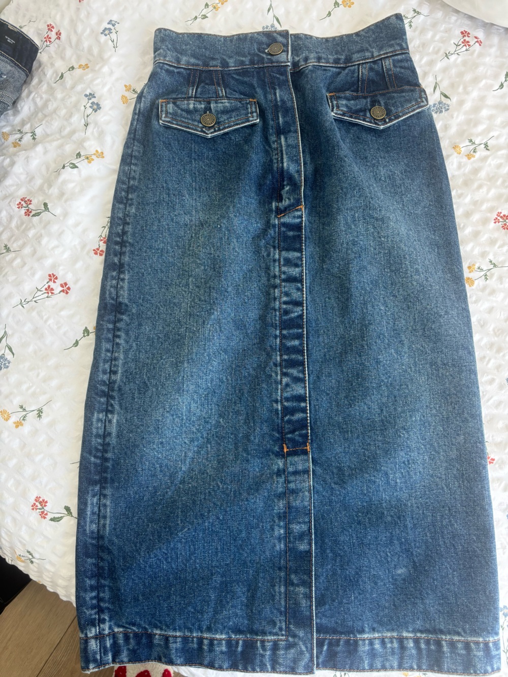 FRAME denim skirt